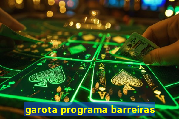 garota programa barreiras